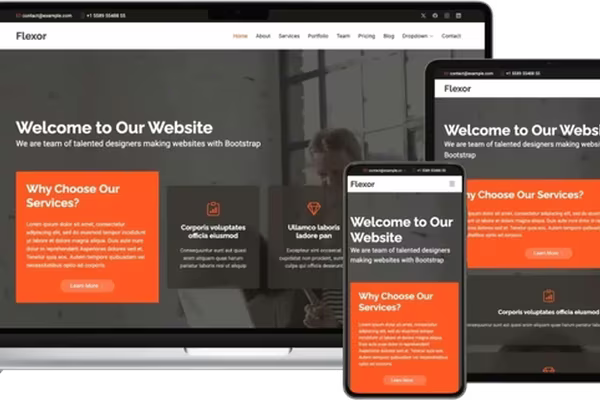 Featured image Flexor: Modern and Clean HTML Template for Creative Agencies