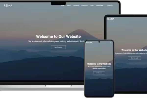 Featured image Regna: Professionally Designed HTML Template