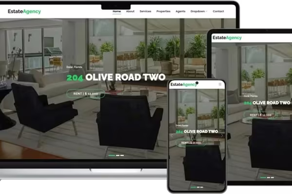 Images for the article EstateAgency - Real Estate Agency Website Template