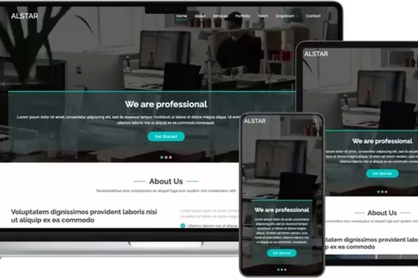 Featured image Alstar: Your Daily Tool for Creating One-Page Bootstrap Websites