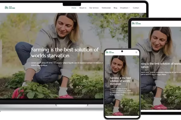 Images for the article AgriCulture: Your Ideal Choice for Building a Modern Agricultural Website