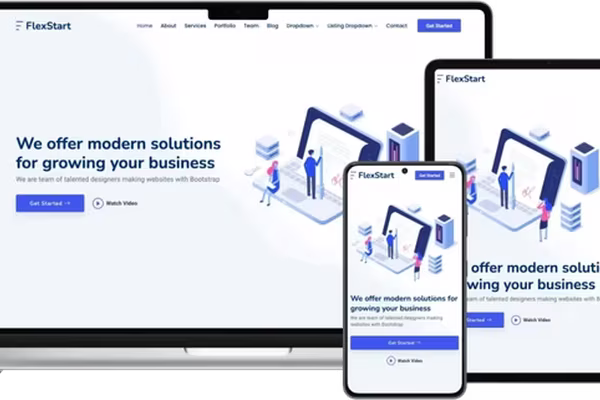 Featured image FlexStart - An Innovative and Modern Bootstrap Website Template