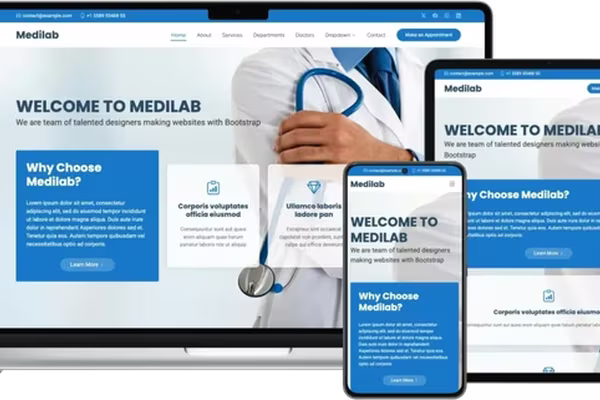 Featured image Medilab: Your Ideal Medical Website Template