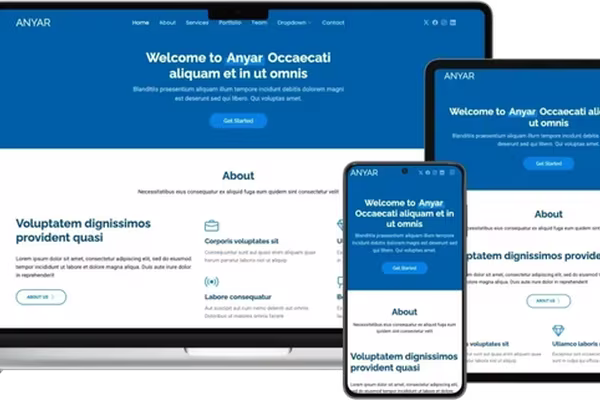 Featured image Anyar - Versatile HTML Template for Creative and Corporate Use