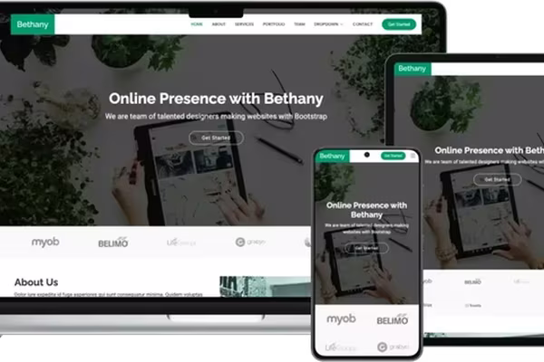Featured image Betani: Stylish and Unique Free Bootstrap Template for Modern Web Designers