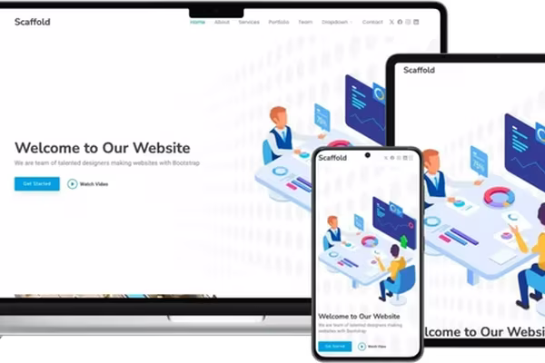 Featured image Creating Modern Web Pages with the Scaffold HTML Template